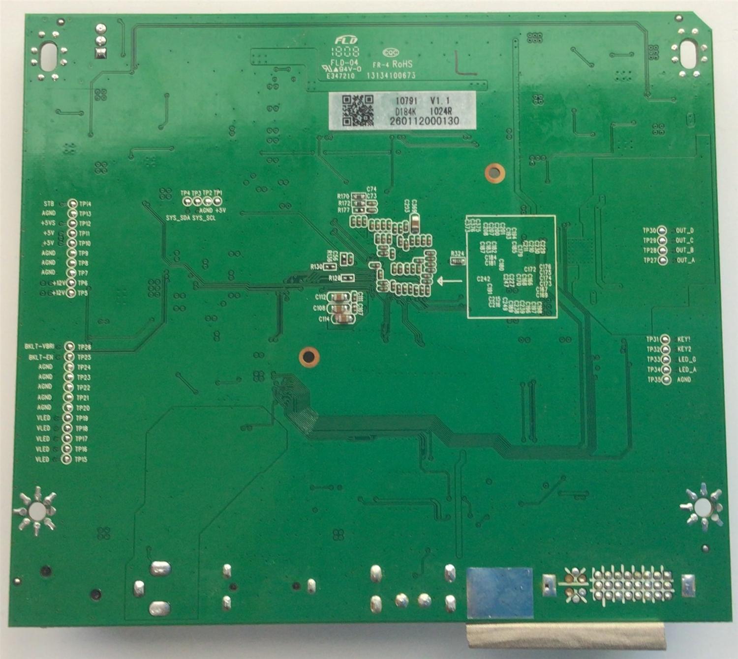 MAIN PARA MONITOR MSI / NUMERO DE PARTE 260112000130 / NT68394-B1.3-170621 / 6503M683900100 / MODELO OPTIXAG32CQ - Imagen 3